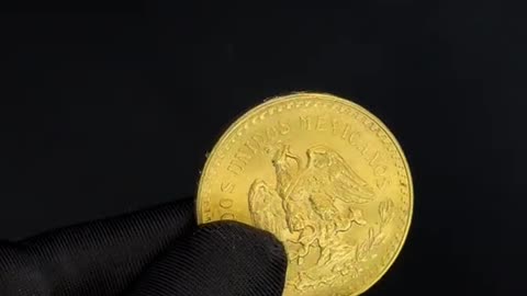 Real Gold “1947 50 Pesos” Coin