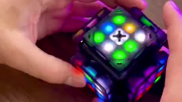 This Rubik's Cube from the future is solving itself in your hands #Shorts