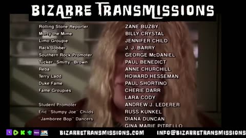 Bizarre Transmissions from the Bermuda Triangle Presents: Bizarre Movie Nights and Days