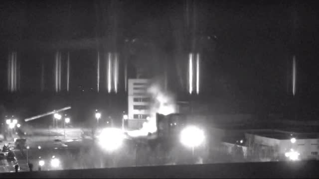 #Ukraine Firefight at NUCLEAR Power Plant