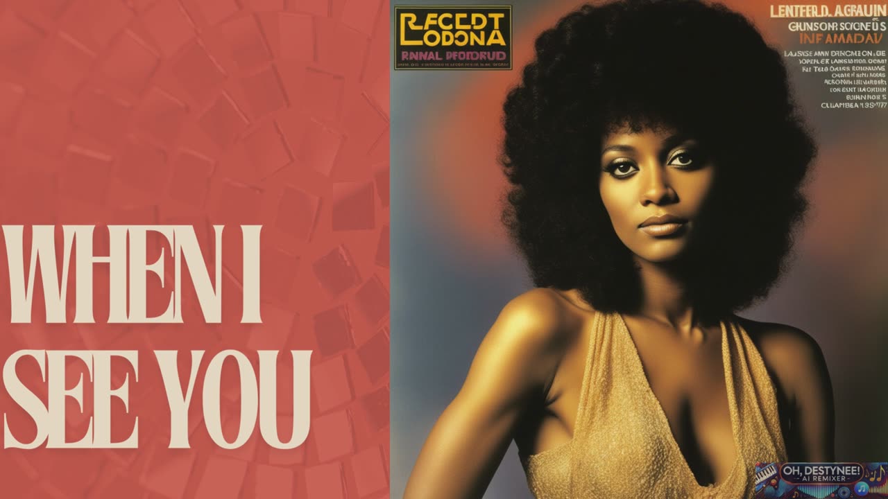 When I See You by Fantasia: 70's Soul Reimagined | Oh, Destynee AI Remix