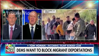 WATCH: Trump's Border Czar Tom Homan Explains How He'll Take On Woke, America-Hating ACLU