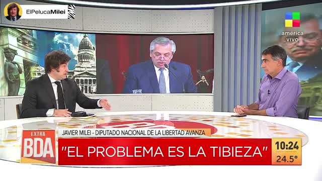 Milei y el gobierno de Menen