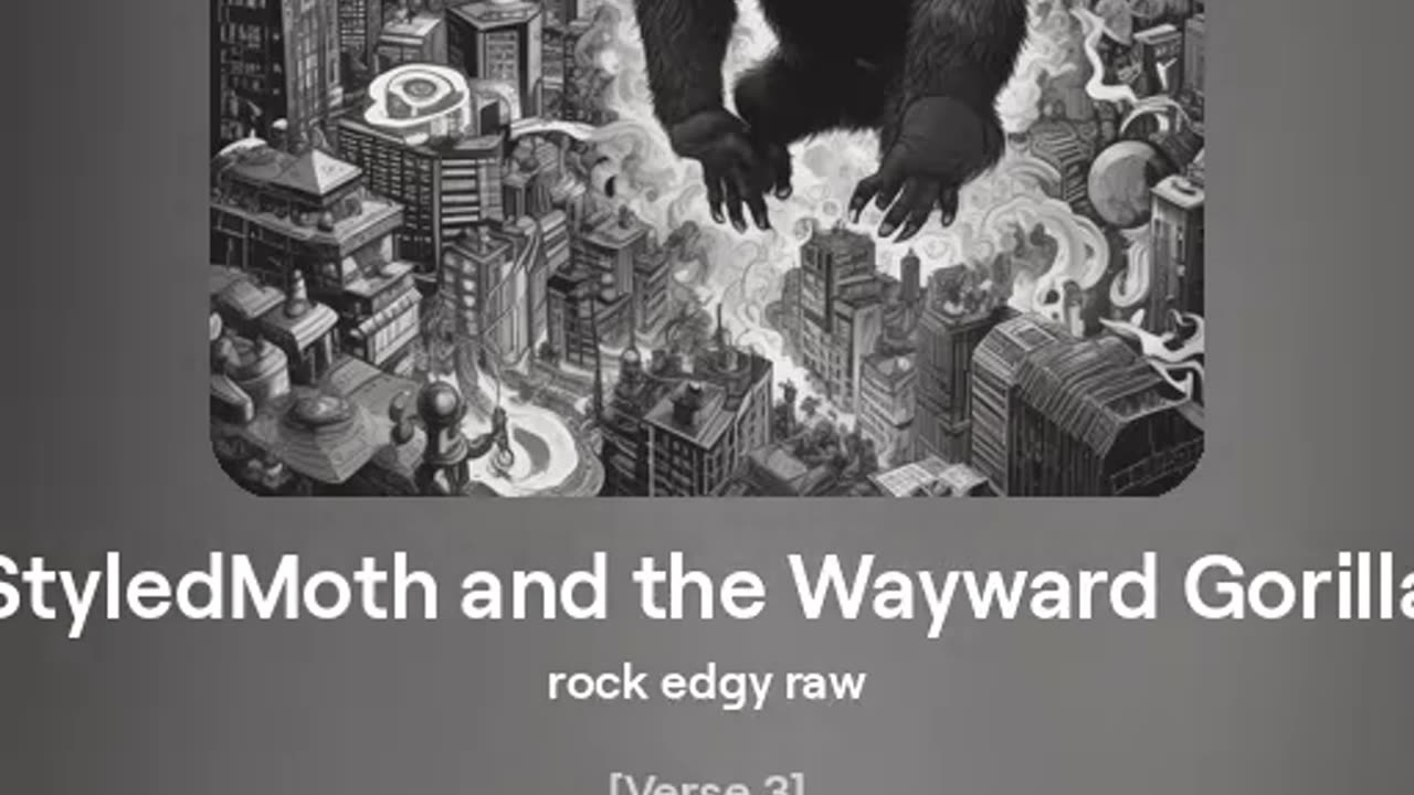 StyledMoth and the Wayward Gorilla