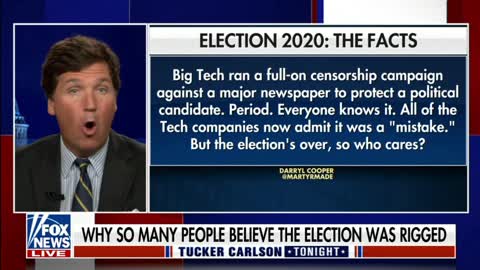 Tucker Carlson 7-09-21 Recapping Darryl Coopers tweet