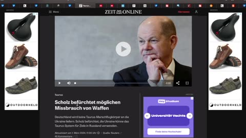 LION-MEDIA 🎥 Russland lobt Scholz Wechselt der Kanzler die Seiten o2. März 2024