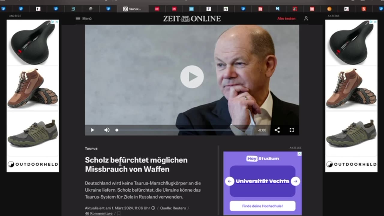 LION-MEDIA 🎥 Russland lobt Scholz Wechselt der Kanzler die Seiten o2. März 2024