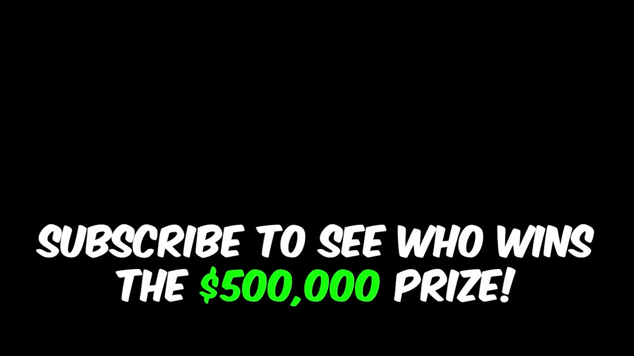 Last to leave the circle wins $500,000💸🤑💰