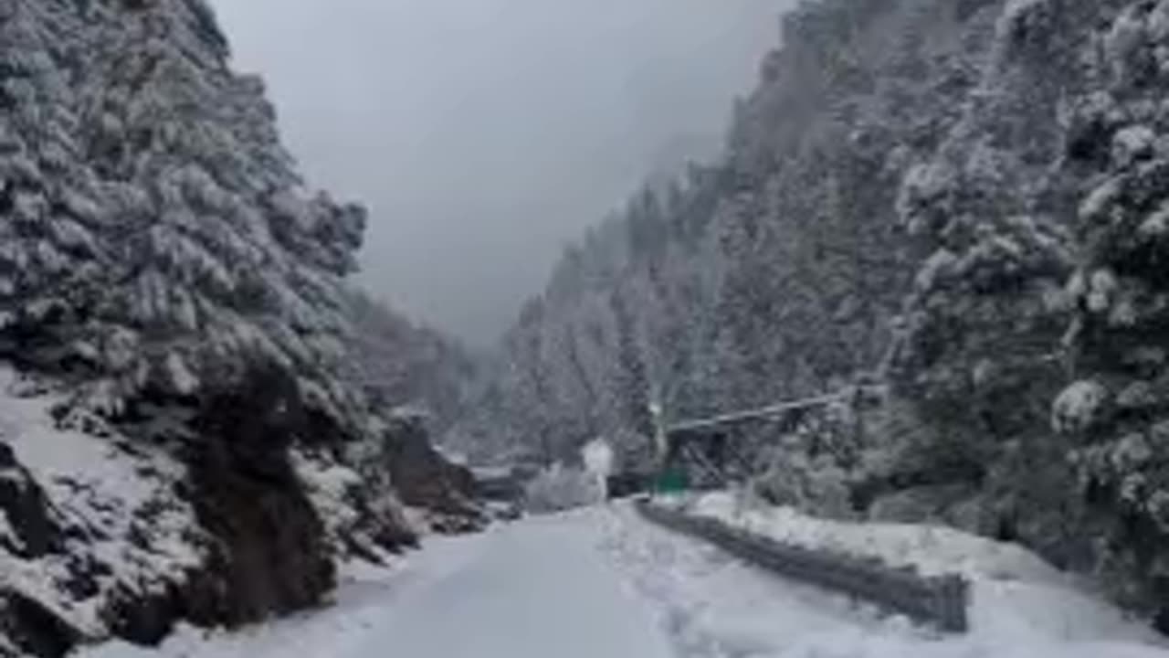 Enjoy snow ride