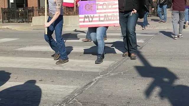 Patriotism Walk Turns Hostile