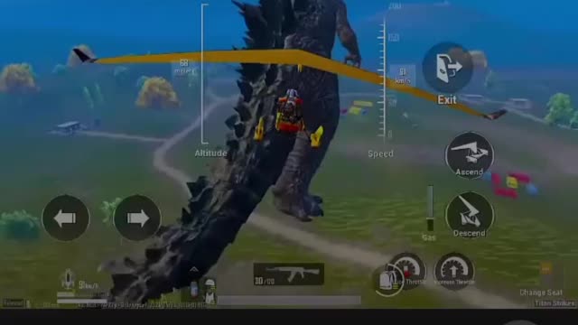 Godzilla VS Victor Pubg mobile Funny