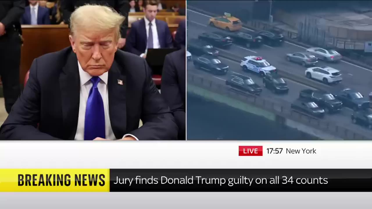 Trump verdict_ 'It's a fitting conclusion' Sky News