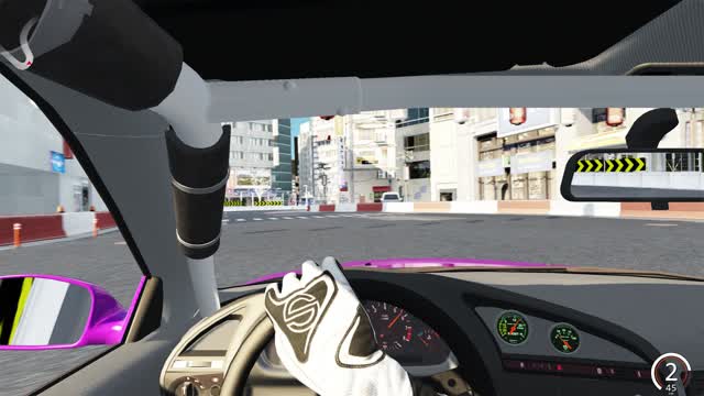 BMW 328I PROAM / SHIBUYA DRIFT ONBOARD / Assetto Corsa / ProtosimRacing