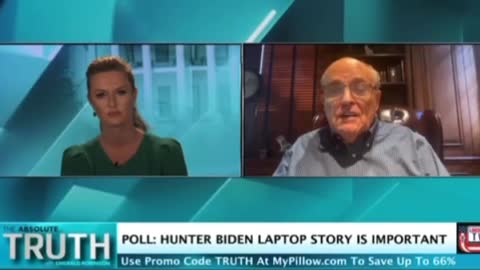 Giuliani Recently Discusses Hunter Biden Texts with E. Robinson