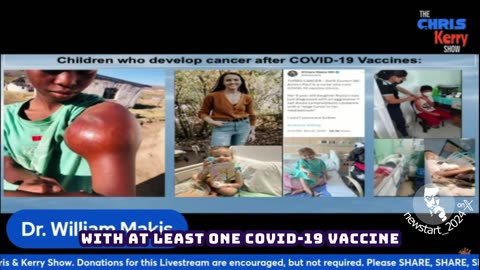 Covid-19 vaxxed kids have an elevated risk of cancer for the rest of their lives.