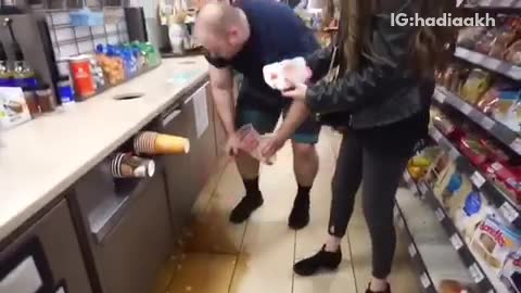 Public period pad prank