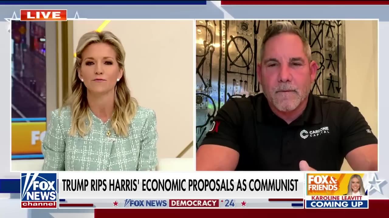 Grant Cardone - Harris is either ‘financially illiterate’ or she thinks voters are