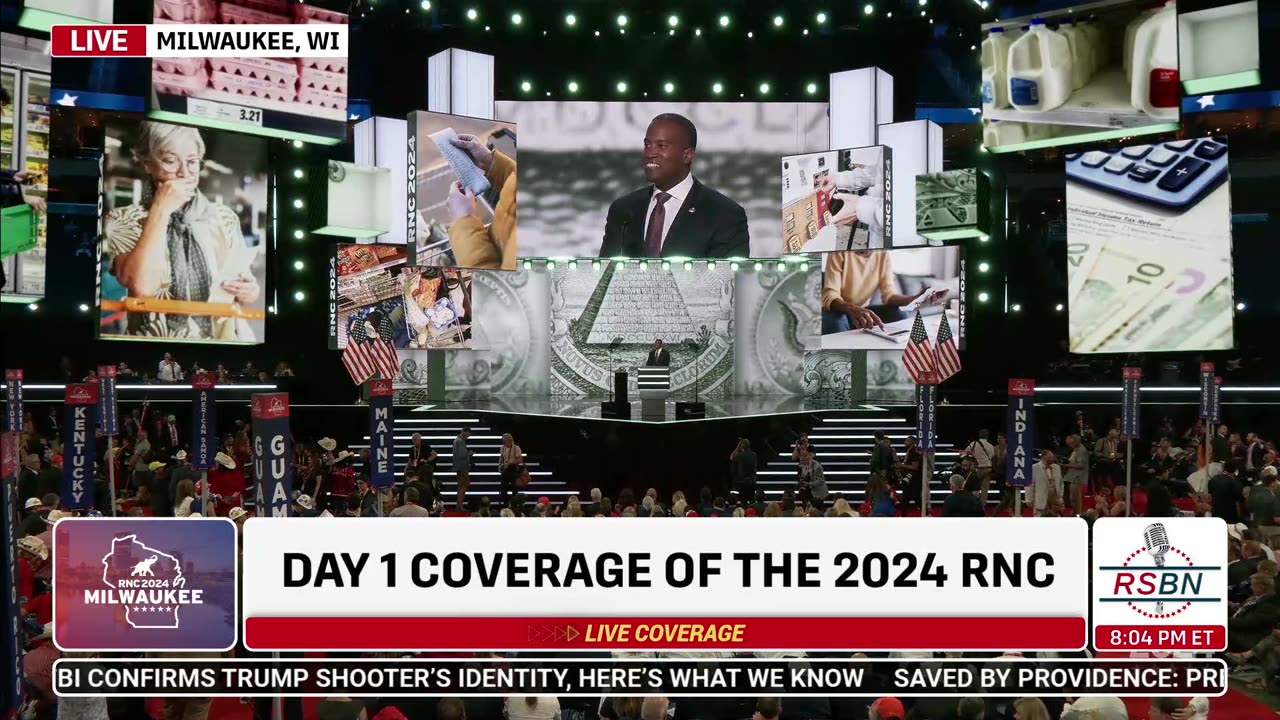 WATCH: Rep. John James Speaks at 2024 RNC in Milwaukee, WI - 7/15/2024