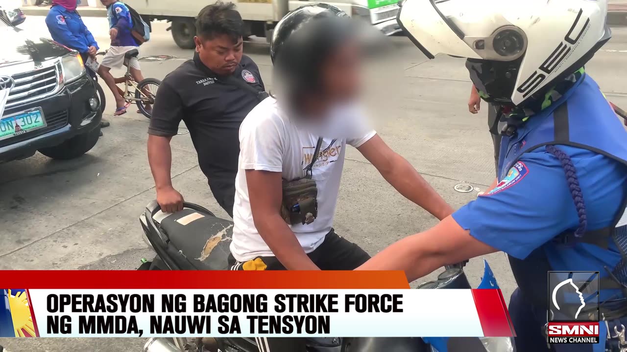 PANOORIN | Operasyon ng bagong strike force ng MMDA sa Maynila, nauwi sa tensyon.