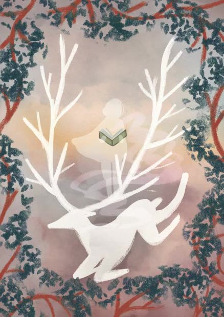 I'm drawing a book cover