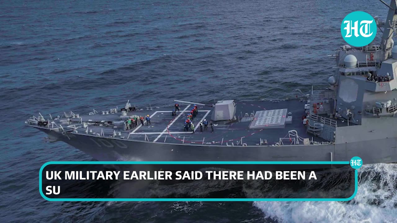 U.S. Warship, Commercial Ships Attacked In Red Sea Amid War In Gaza | Watch