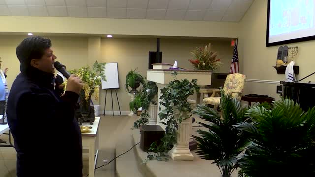 Pastor Vaughn Sings LIVE "He Looked Beyond My Fault and Saw My Need"