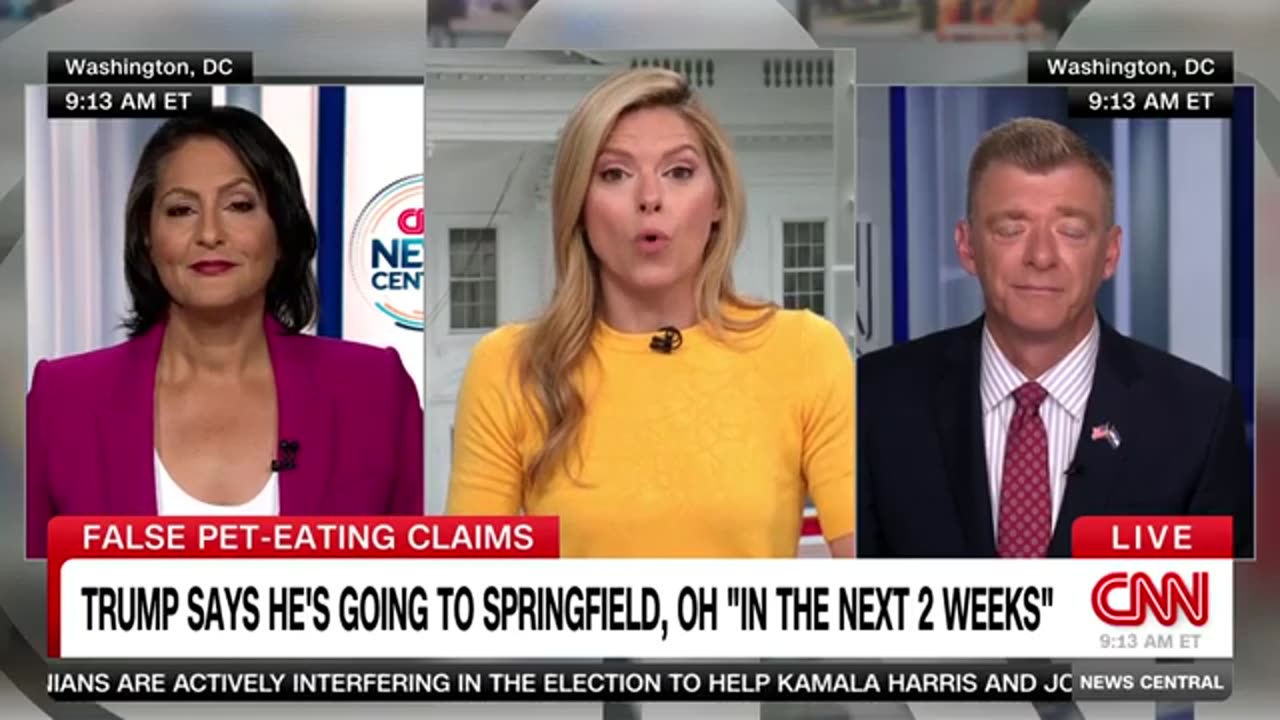 Trump Surrogate Fact-Checked Over Immigrant Claims: 'No Pets Being Eaten in Springfield'