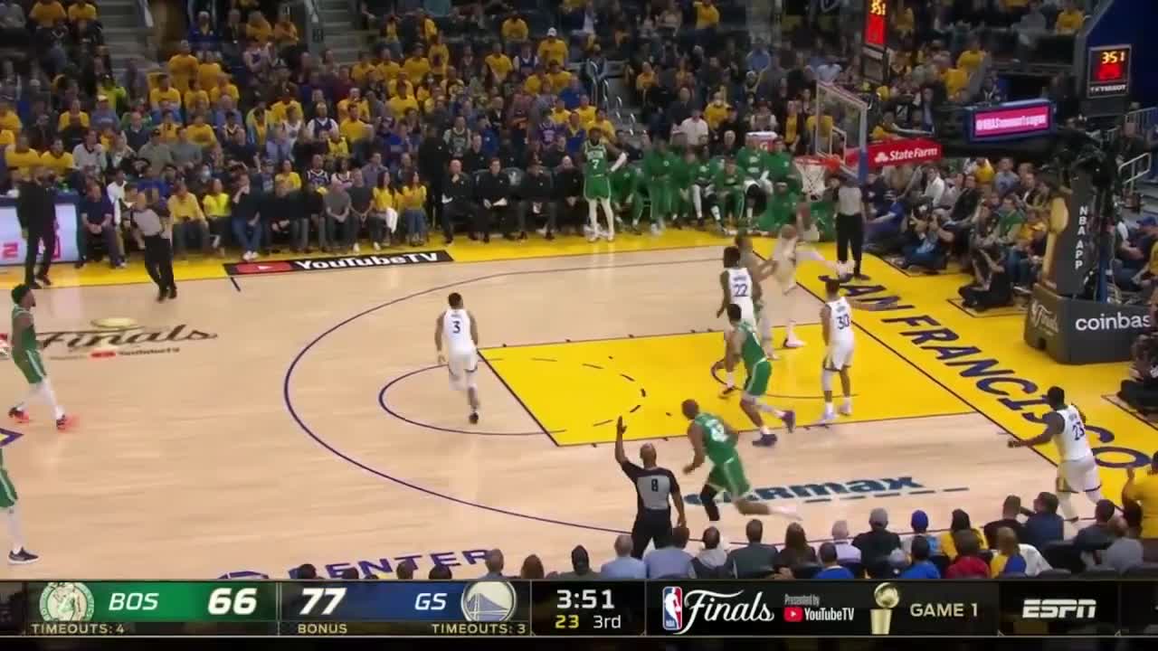 Boston Celtics vs Golden State Warriors Game 1 Full Highlights 3rd Quarter - NBA Finals 6-2-2022