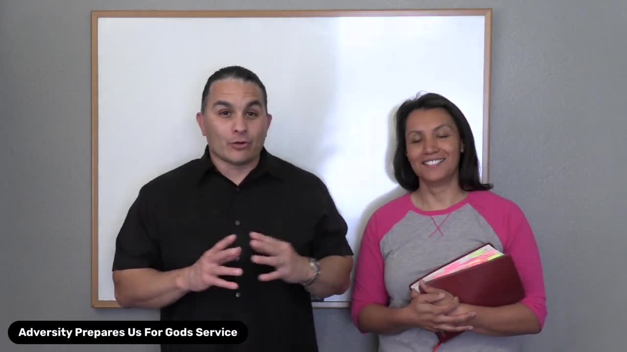 Adversity Prepares Us For Gods Service ( Slight interruption keep watching)