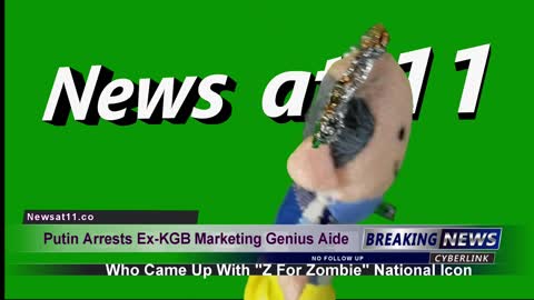 Putin Arrests Ex-KGB Marketing Genius Aide Who Came Up With "z For Zombie" National Icon.