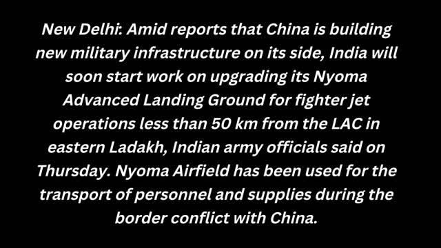 India to upgrade Ladakh airfield for fighter jet operations