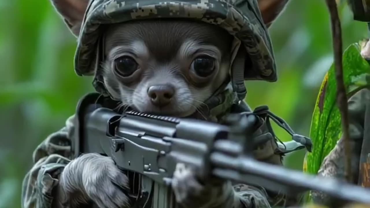 Special Forces Chihuahua Training #chihuahua #puppy