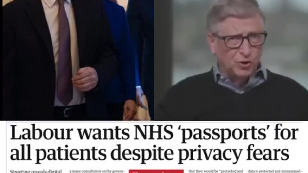 Well now you know what Bill Gates was doing in No.10 Downing Street with Keir Starmer