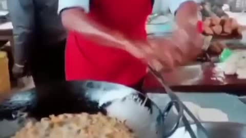 INDIAN UNCLE DIPS HIS HANDS IN THE OIL LIKE AN EXPLORER