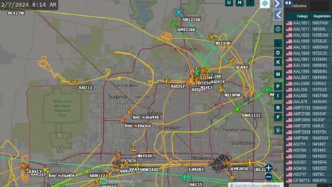 Bank of Utah Airplane Mafia INVASION TIME LAPSE for Feb 8th 2024