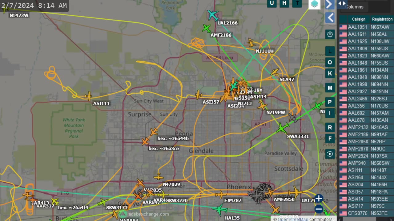 Bank of Utah Airplane Mafia INVASION TIME LAPSE for Feb 8th 2024