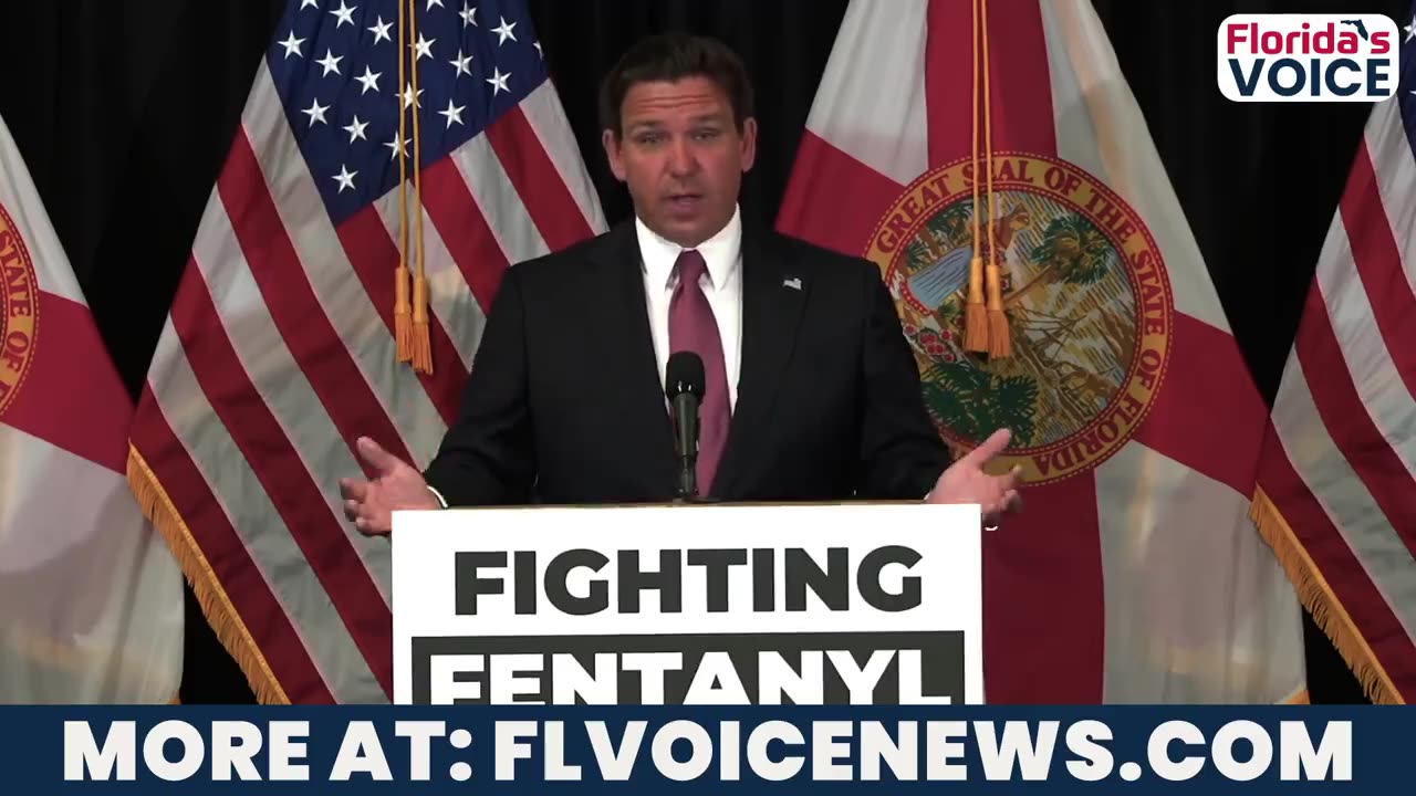 DeSantis: Legislation signed enacting penalties for those exposing first responders to #fentanyl
