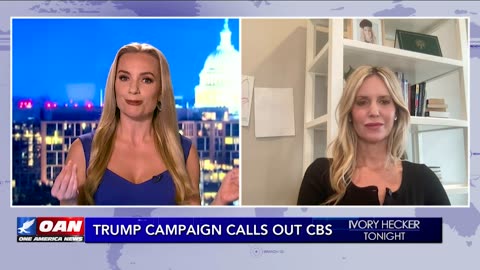 Ivory Hecker - Trump Campaign Calls Out CBS - W/ Brittney Hopper, 10/10/24