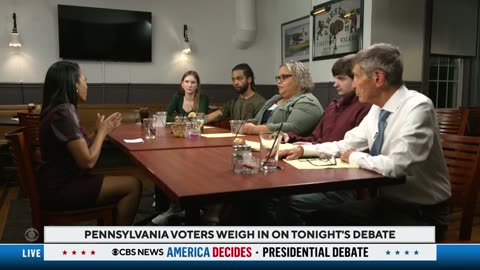 Pennsylvania voters react to Harris-Trump debate