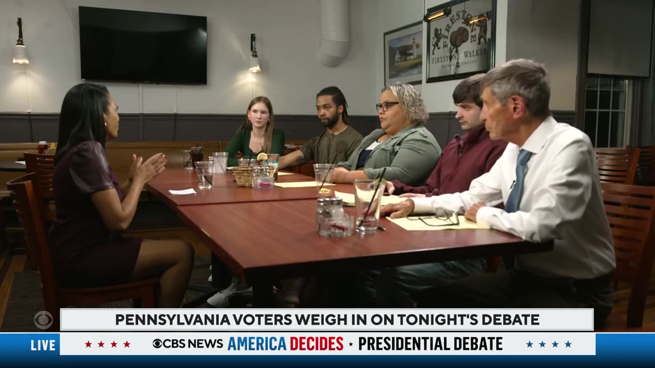 Pennsylvania voters react to Harris-Trump debate