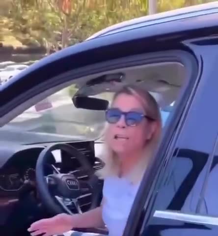 Drugs Driving. 80 mph on 3 wheels. Lady get out of the car