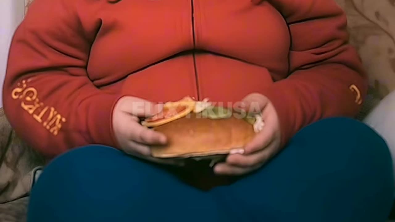 at 8 years old she was over 400lbs