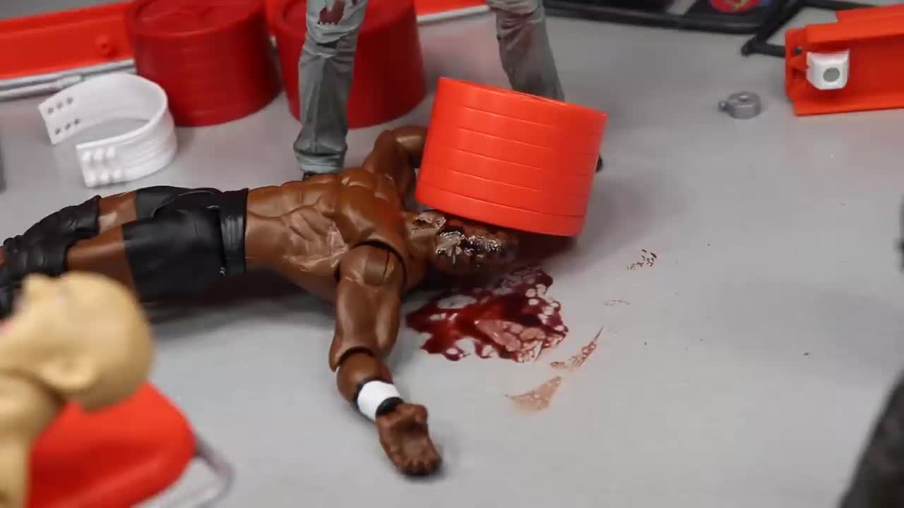 BIGGEST HORROR WWE ACTION FIGURE SETUP EVER!