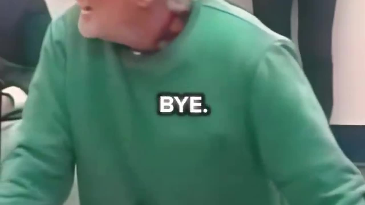 LOL - dude don’t give AF.