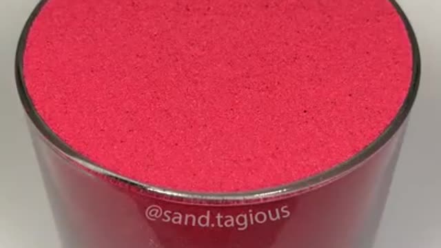 Very satisfying kinetic sand video [ ASMR ]