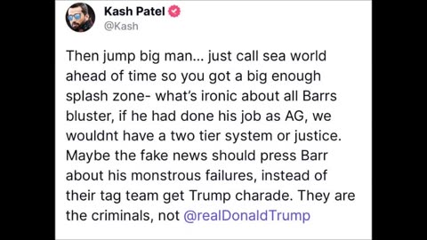 Kash Patel - Jump Big Guy