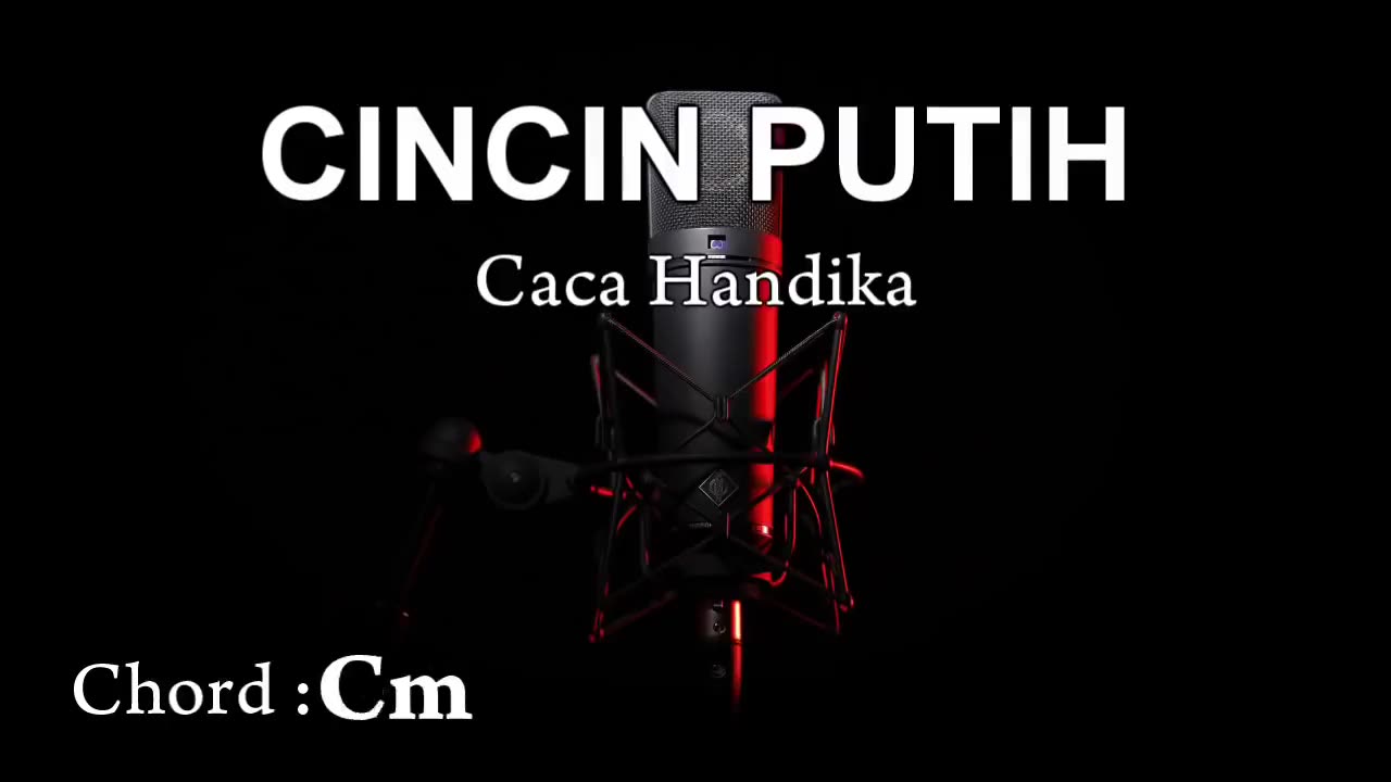 CINCIN PUTIH | Karaoke Tanpa Vokal ¦ CHORD