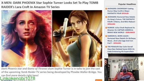 Sophie Turner On Playing Lara Croft On Live Action Tomb Raider Series