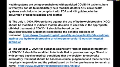 COVID-19 Ambulatory Protocols