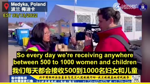 3月13日乌克兰救援-妮可采访 #NFSC Ukraine Rescue #Miles Guo #Take Down the CCP #CCP≠CHINESE #CCP≠CHINA #GETTR